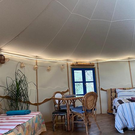 Cortijo Alhijra Big Yourte Lanjarón Buitenkant foto